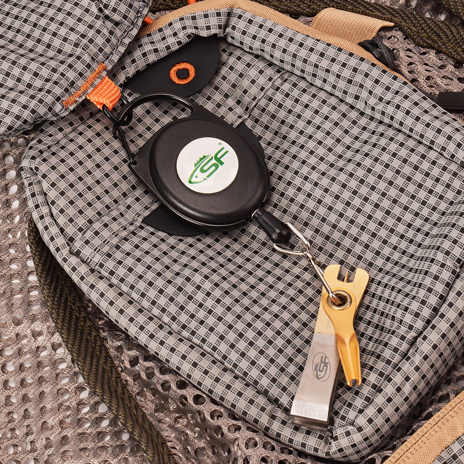 SanFeng Fly Fishing Zinger втягивающее устройство с зажимом(только Zinger