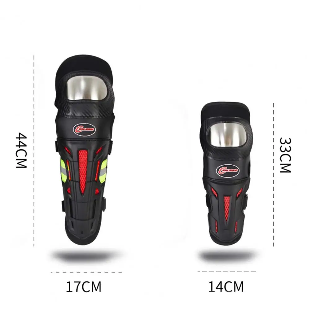 

4Pcs/Set Elbow Knee Protectors Universal Anti-collision Portable Riding Protective Gear Elbow Knee Pads for Motorbike
