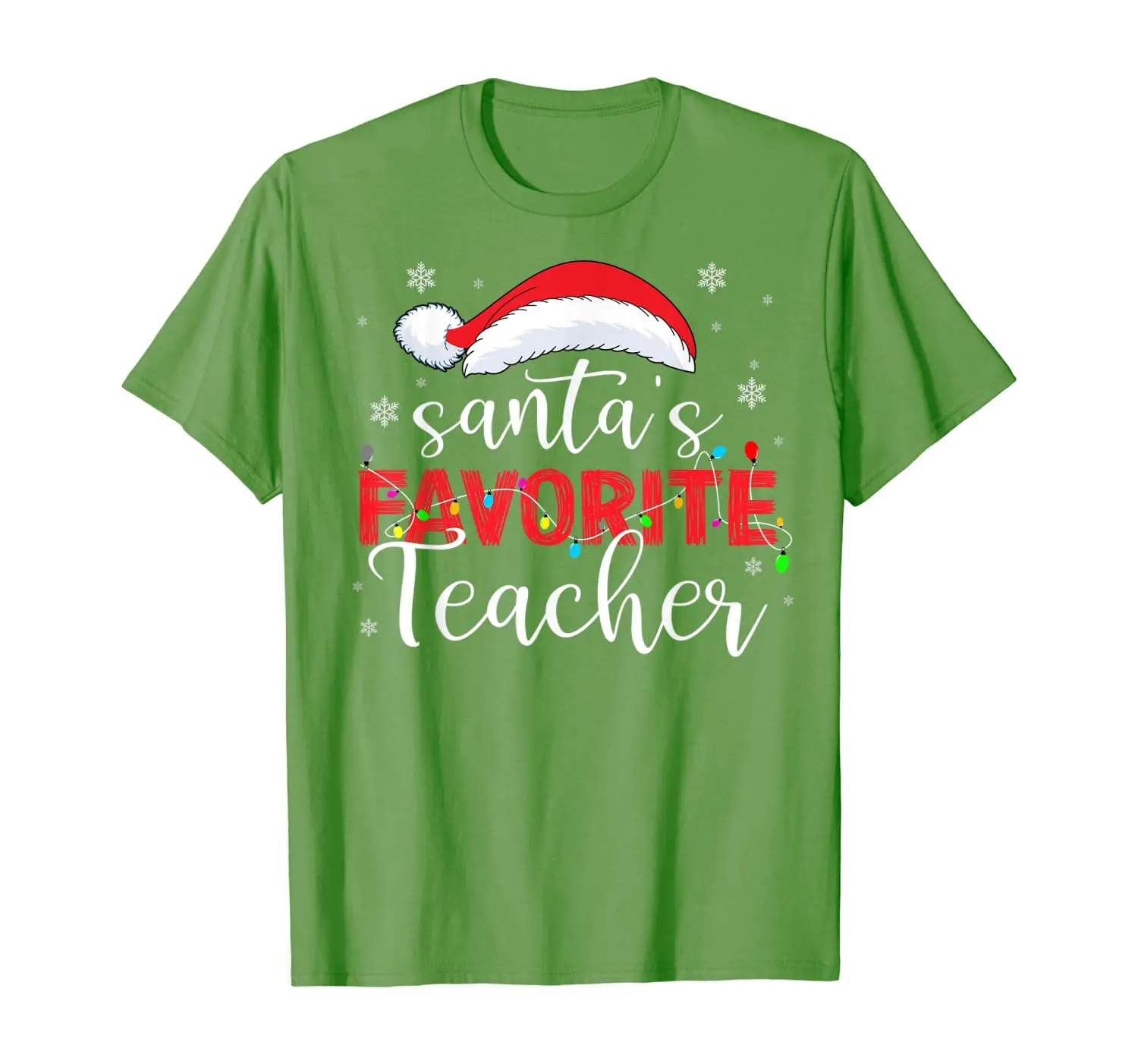 

Santa's Favorite Teacher T-Shirt