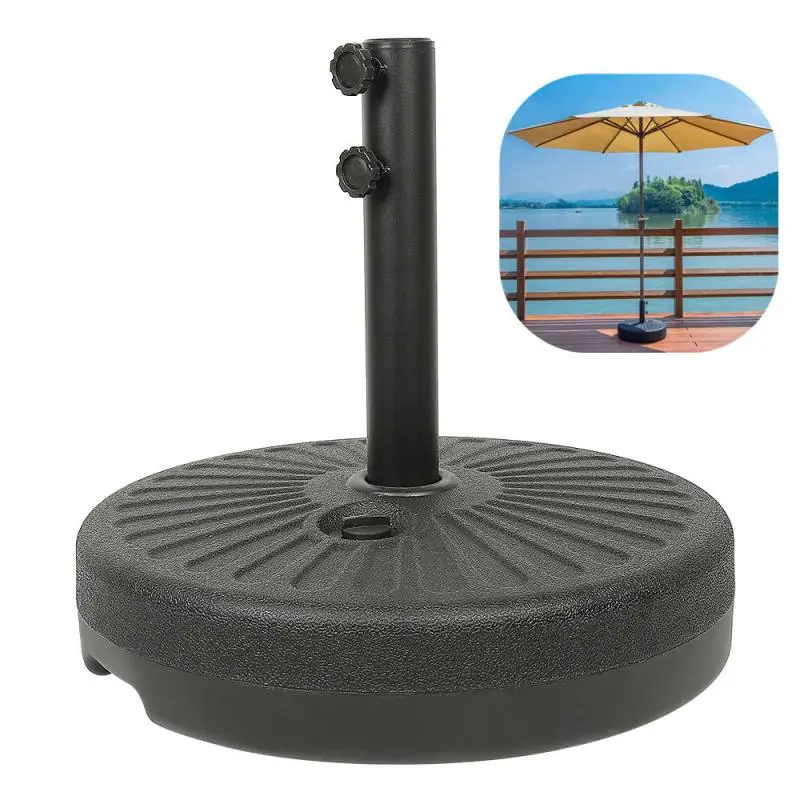 

Основание для зонта, наполненное водой, подставка для внутреннего дворика, сверхпрочный держатель для зонта для пляжа, сада, центральной ст...