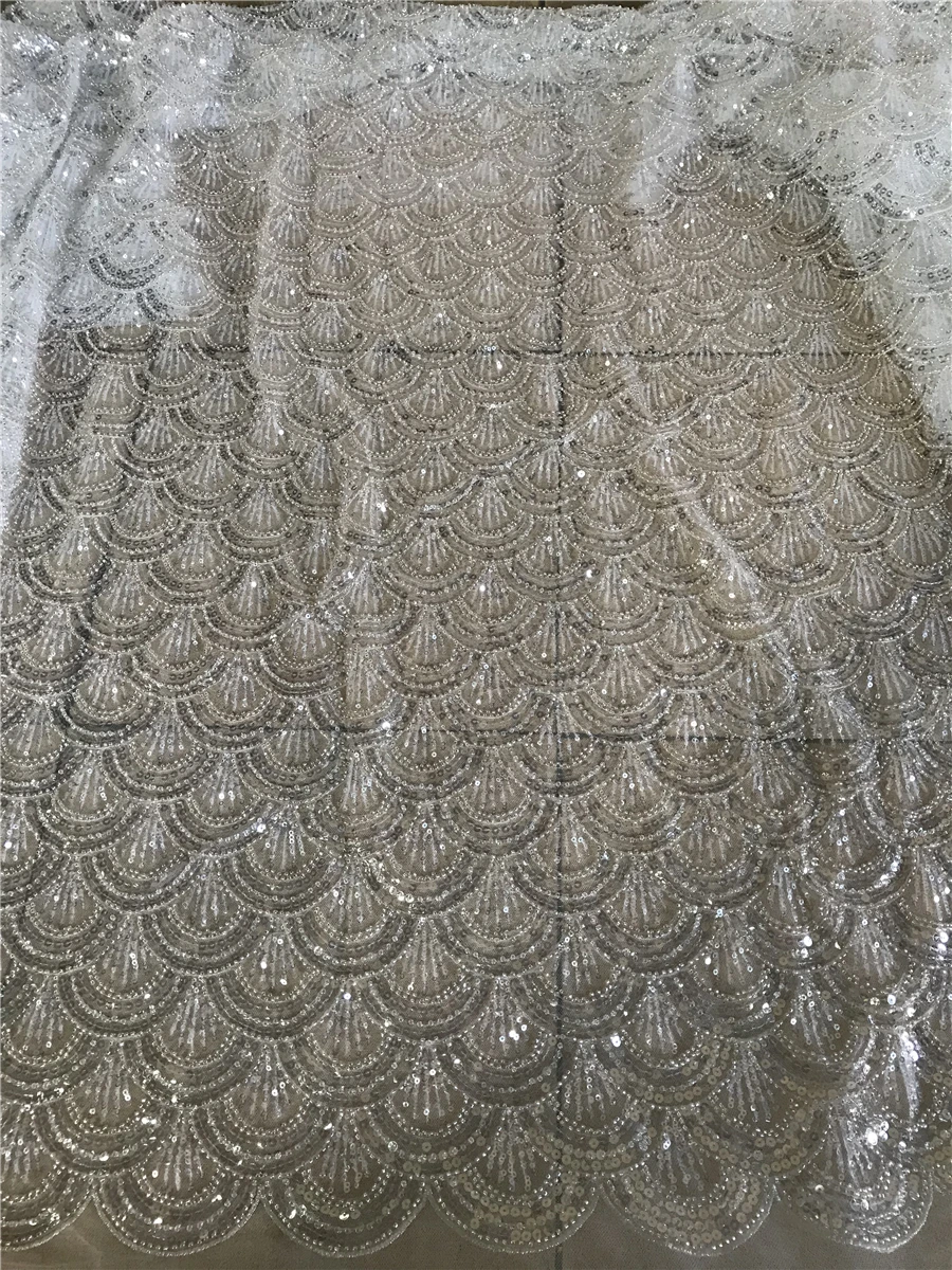 

Новейшие французские бриллианты, нигерийские кружева, ткани высокого качества, ручная работа, бисерный тюль, африканские кружева, ткань для свадебного платья