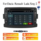 Автомагнитола 1 Din на Android 10,0, автомобильный мультимедийный плеер с GPS, Bluetooth, стерео, MirrorLink для Renault Sander Dacia Logan Dokker