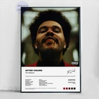 Альбом музыкальный MT801 The Weeknd, Картина на холсте, Постер, декор для гостиной