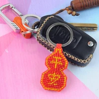 y078 cross stitch cross stitch kits embroidery set package for needlework key phone chain chinese style car pendant bead stitch