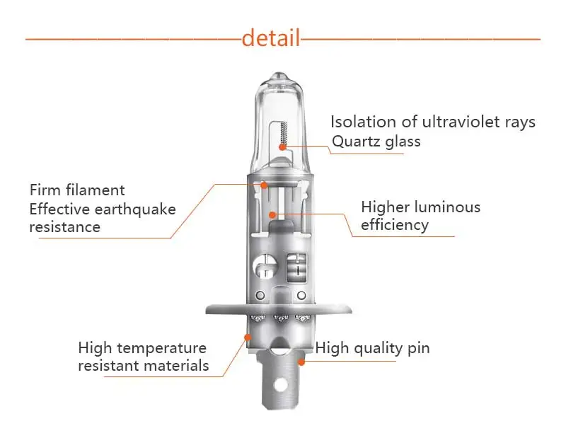 OSRAM H1 12 в 100 Вт 62200 P14.5s супер Rallye внедорожный автомобильный галогенный головной светильник, автомобильная противотуманная лампа, более яркая(одинарная