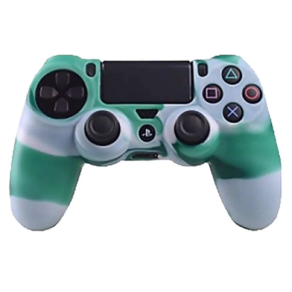 Силиконовый резиновый чехол для playstation 4 PS4 беспроводной контроллер игровые аксессуары Чехлы