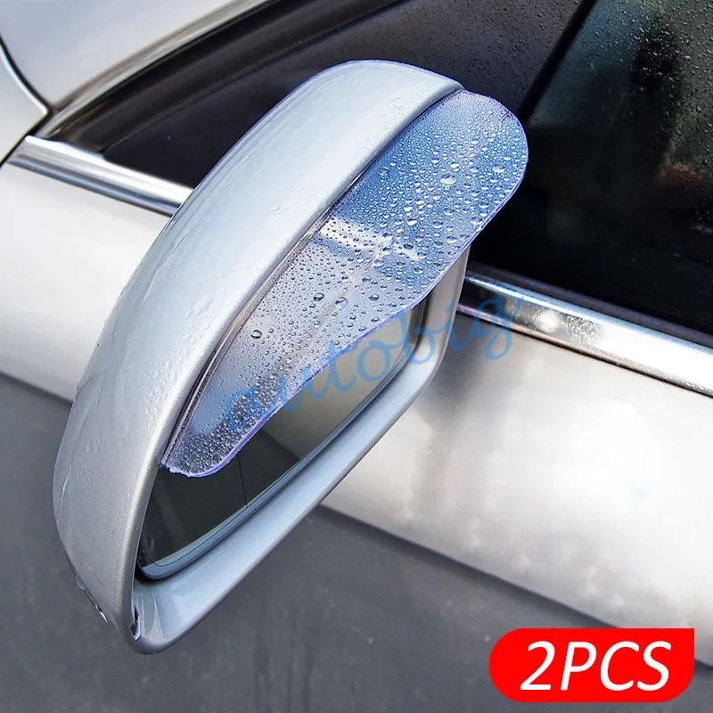 Универсальные боковые зеркальные Навесы козырек Lucent/Прозрачные заднего вида с