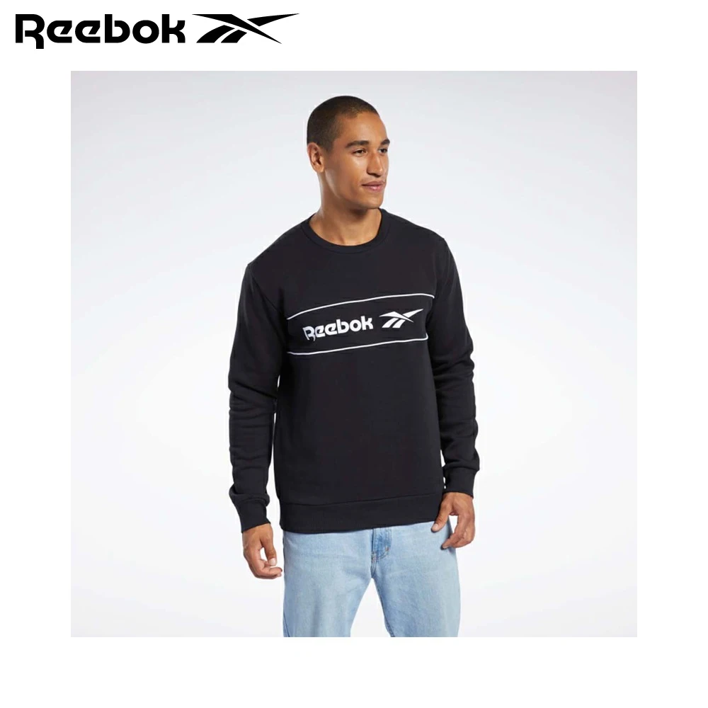 Мужская толстовка Reebok, Classics Linear Crew, FK2718 - купить по выгодной  цене | AliExpress