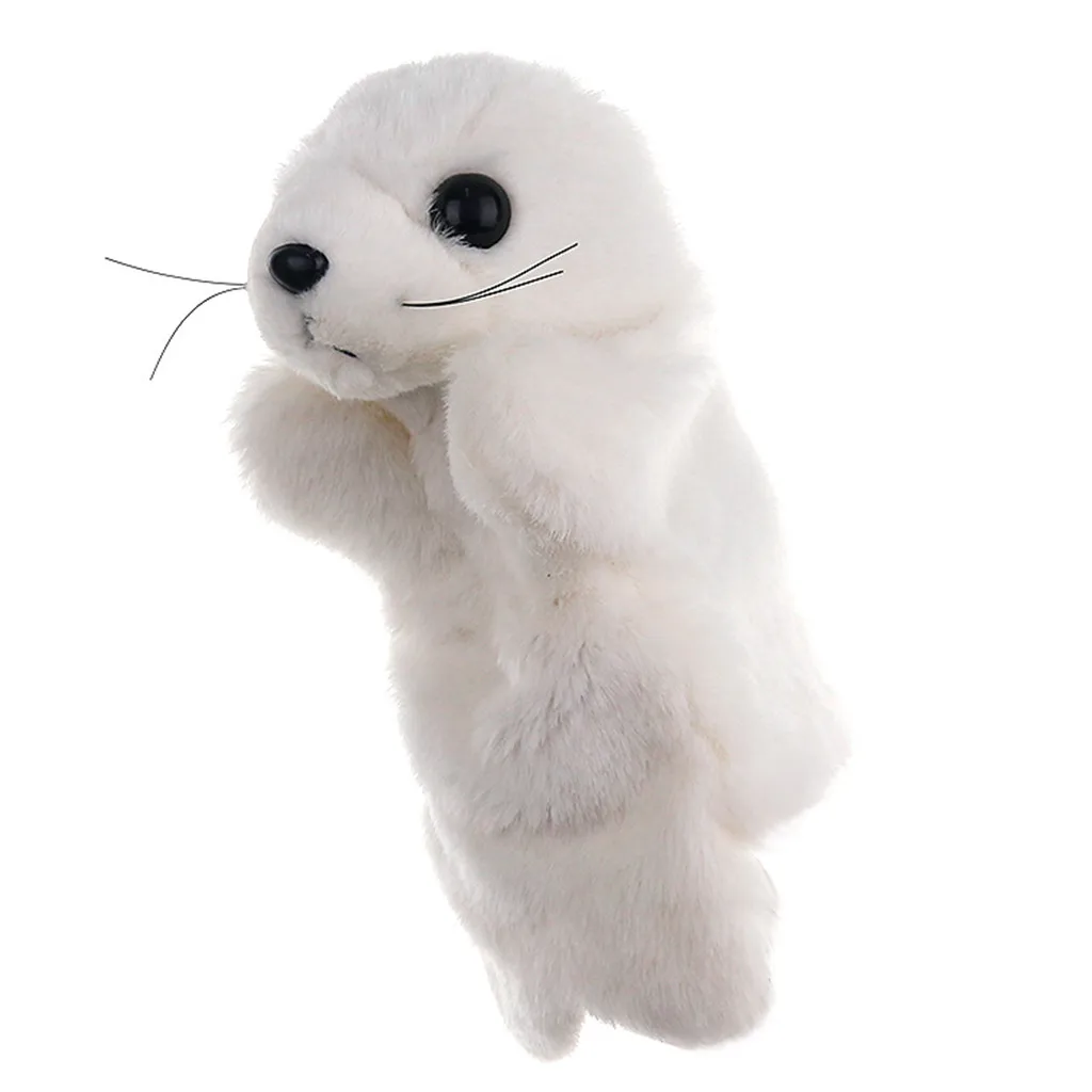 

Animal Doll Kids Gloves Educational Toys For Children Baby Kids Hand Puppet Sea Lions Plush Finger Children's Storytelling Props