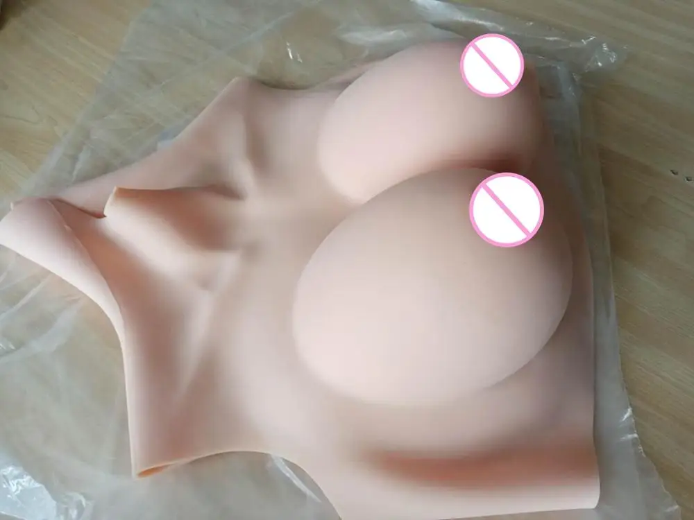 

D-образный короткий высокий воротник, искусственная грудь, реалистичные силиконовые формы для груди, Трансвестит, рейд-квин, 4 г