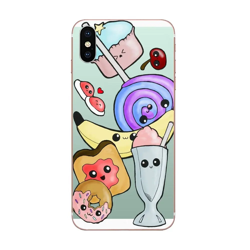 Soft Cases For Samsung Galaxy Note 5 8 9 S3 S4 S5 S6 S7 S8 S9 S10 5G mini Edge Plus Lite Funny Cute Food Toast Pattern | Мобильные