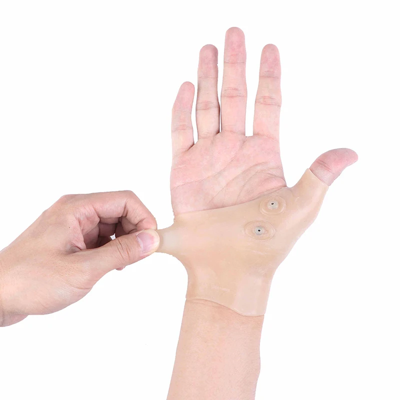 

1 шт. Водонепроницаемый силиконовый фиксатор мягкий боль рельефный на магнитной застежке на застежке с накатанной головкой Поддержка эласт...