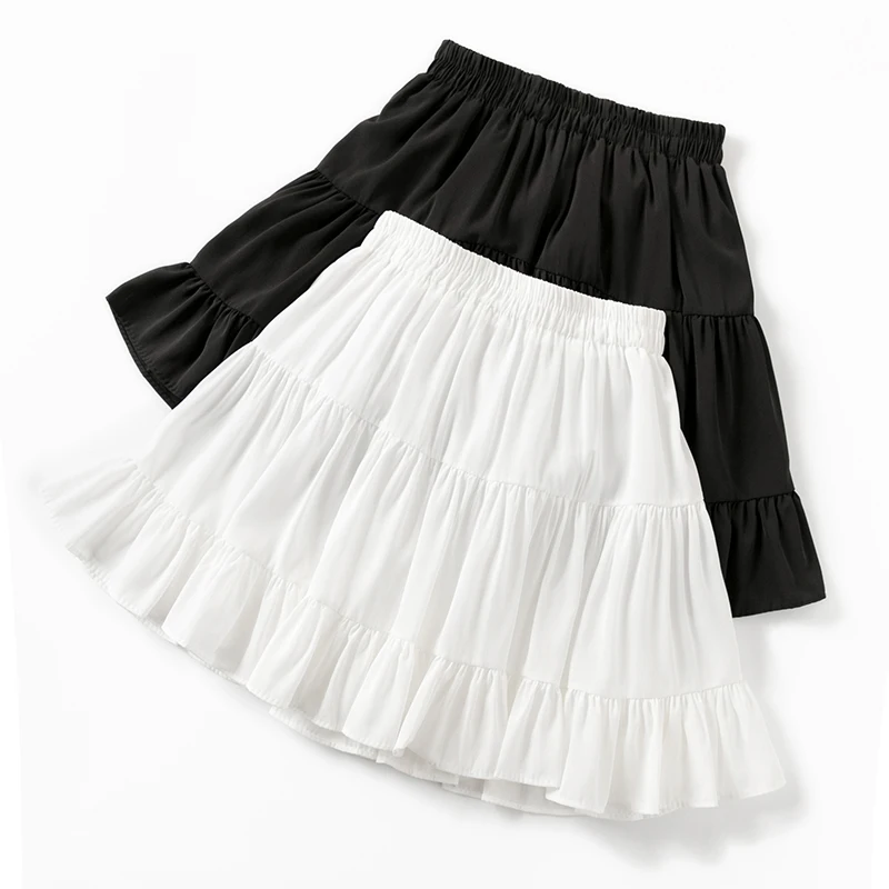 

High Waist Gothic Lolita Mini Cake Skirt Japanese Harajuku Girls Y2k Fashion Women Streetwear Sweet Plaid Pleated Skirts