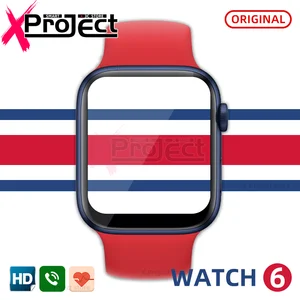 Watch 6 smart watch bluetooth smartwatch 2021 call heart rate watches fitness bracelet pk amazfit x7 hw12 z15 w26 w34 fk88 hw22 1 Item image