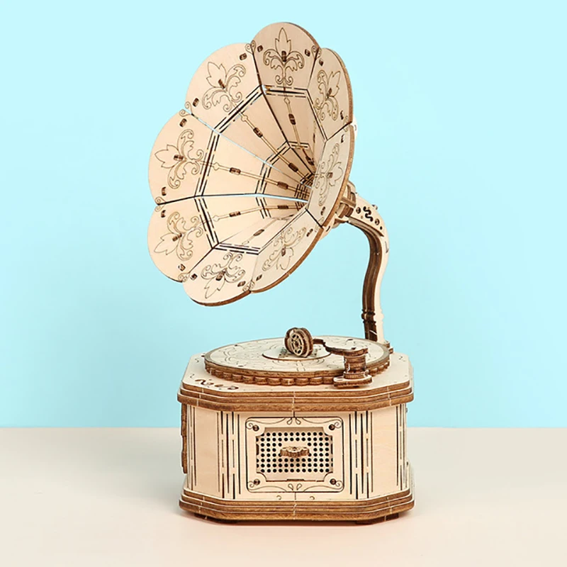 

Коробка для хранения аксессуаров для волос, игрушечная Головоломка «сделай сам», креативные игрушки для детей, деревянные строительные наб...