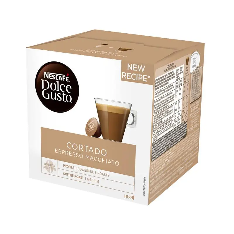 Капсулы Nescafe Dolce Gusto Cortado 16 капсул | Продукты