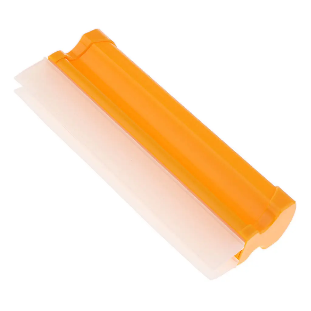 

Dual Row Silicone Car Window Water Wiper Scraper Blade Glass Squeegee 20CM