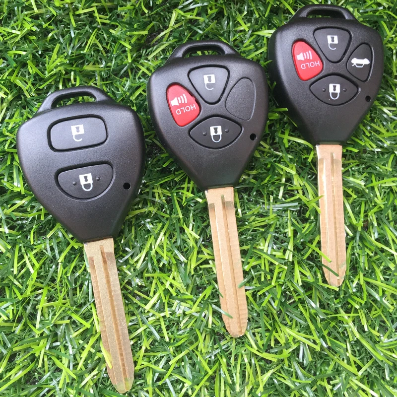 Чехол для пульта дистанционного управления с 4 кнопками Toyota Camry RAV4 Yaris Avalon REIZ Venza