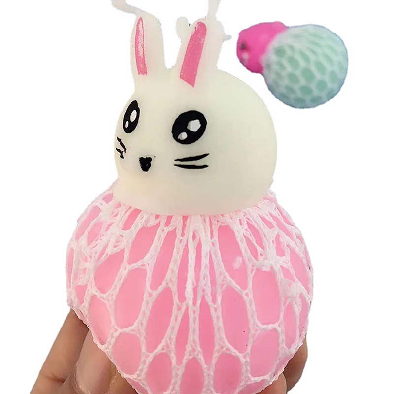 

5cm Anti-Stress Squishy Ball Funny Animals Toy Grape Squeeze Mood Autism Kids Adult Play Vent Toys For Gift Wholesale Dropship