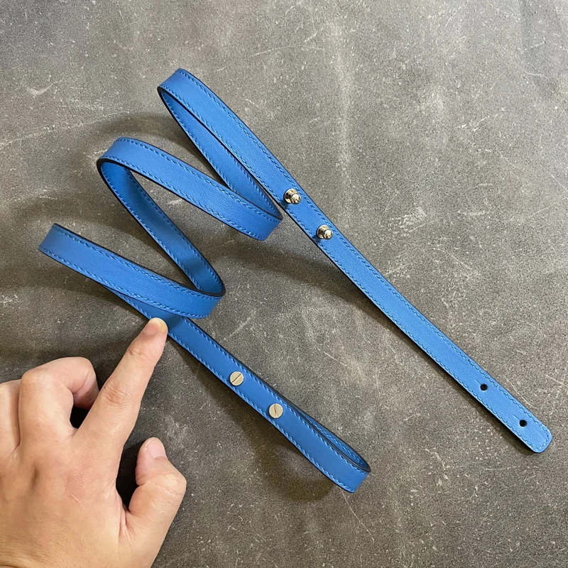 Custom Evelyn Bag Shoulder Strap Kelly Bag Shoulder Strap Swift Cowhide Togo Cowhide Bag With 1.3 cm Width