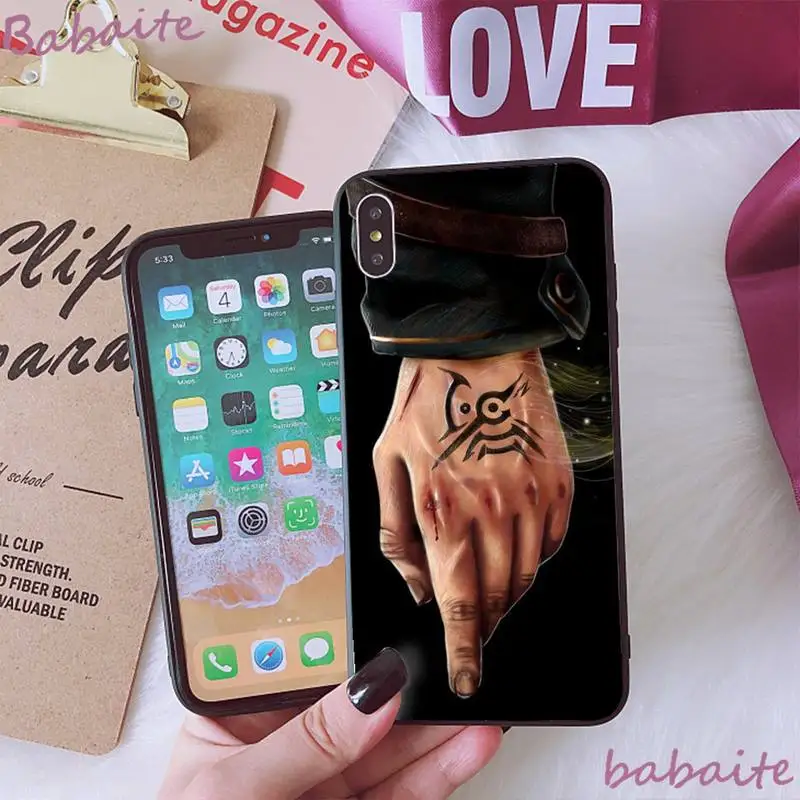 Babaite Dishonored посторонний изготовленный на заказ мягкий чехол для телефона с