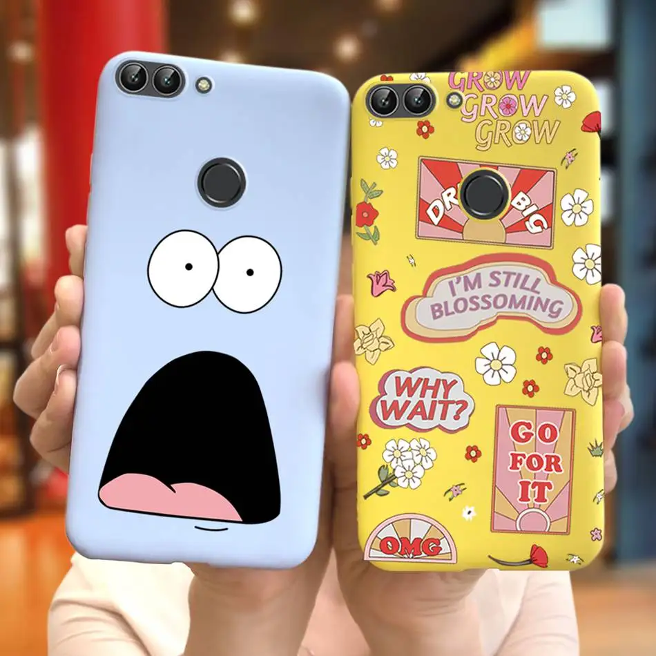 Чехол-накладка для Huawei P Smart мягкий силиконовый чехол из ТПУ с изображением пчелы