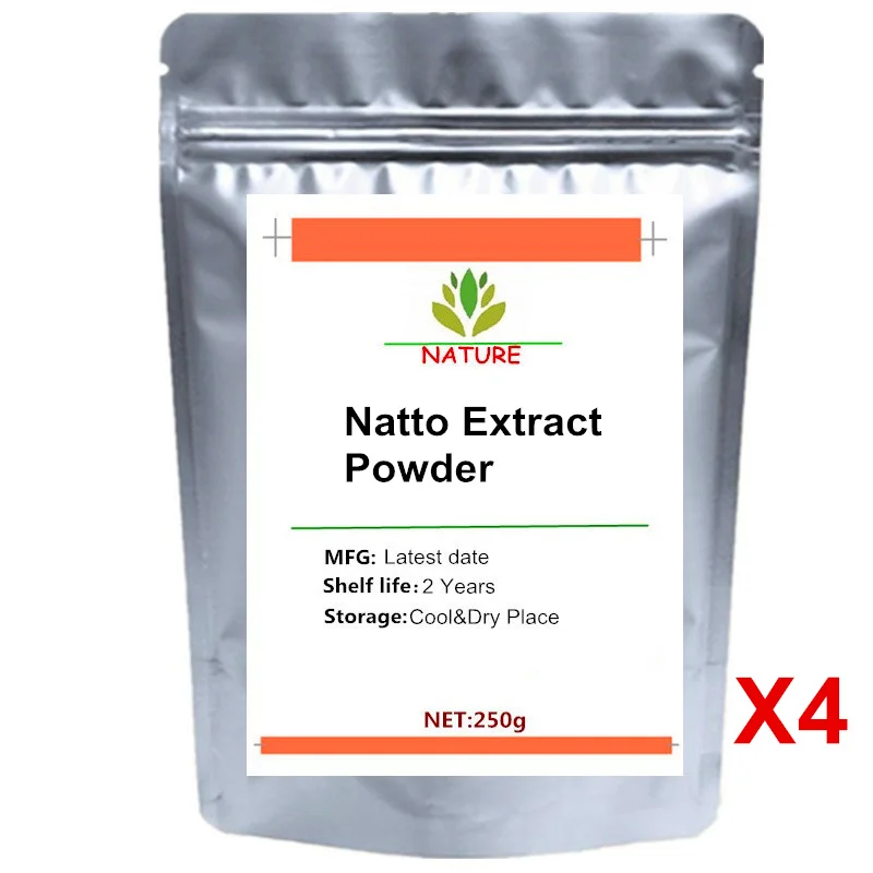 

100% Pure Natural Organic Natto Nattokinase Extract Powder