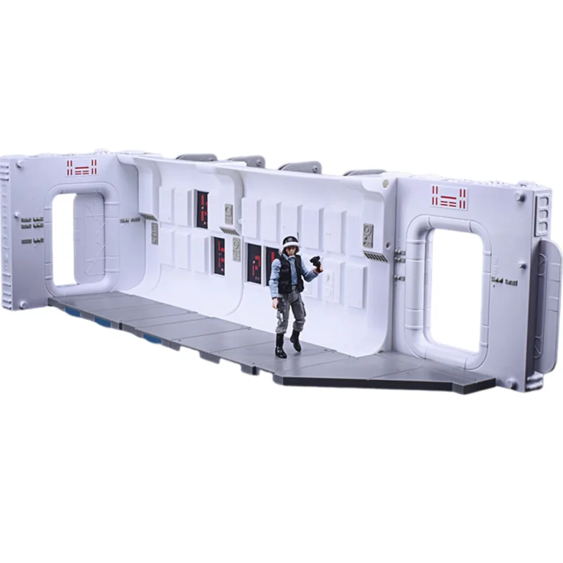 

Hasbro Star Wars TVC 3.75 Inches Tantway 4 Mosaic Scene, A Rebel Soldier Presents Gifts To The Relatives of Children