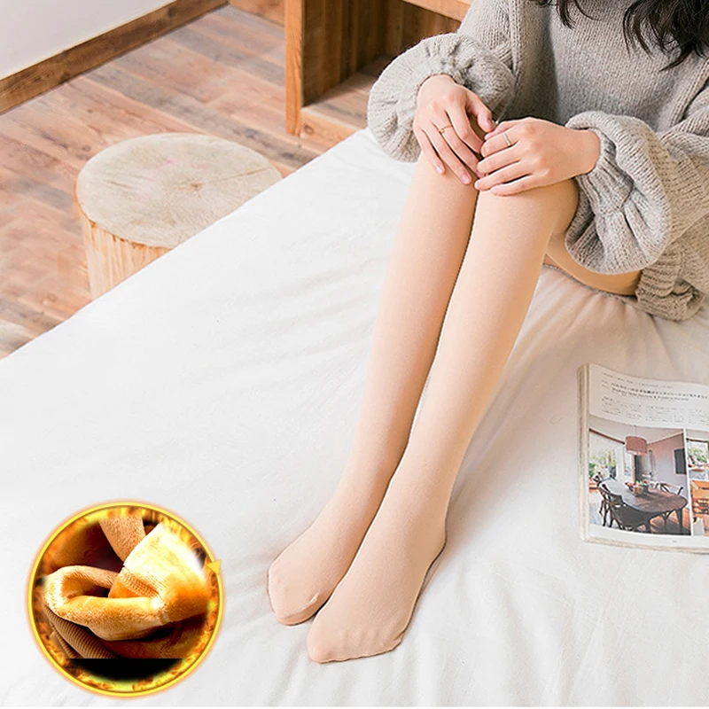 

Осень-зима 2020, женские колготки, колготки, женские леггинсы, трусики, теплые флисовые утепленные чулки ворсинки для веса 40-70 кг