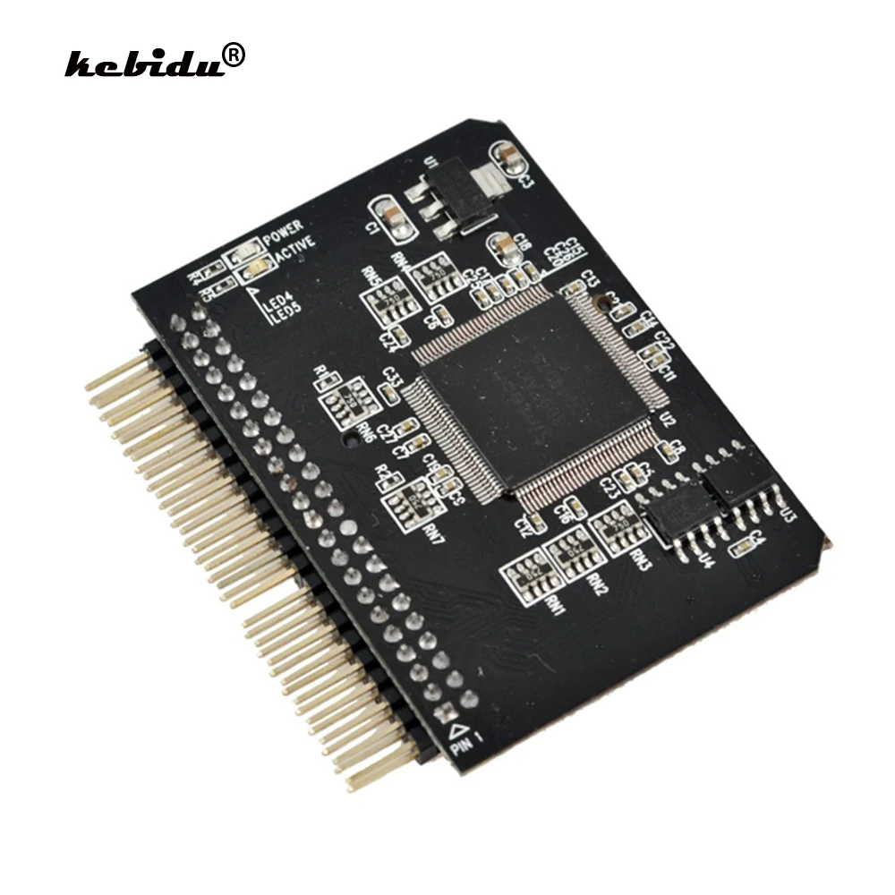 Kebidu Secure Digital SD/SDHC/SDXC/MMC карта памяти для IDE 2 5 дюйма 44 P Pin Male адаптер SD 3 0 конвертер|44