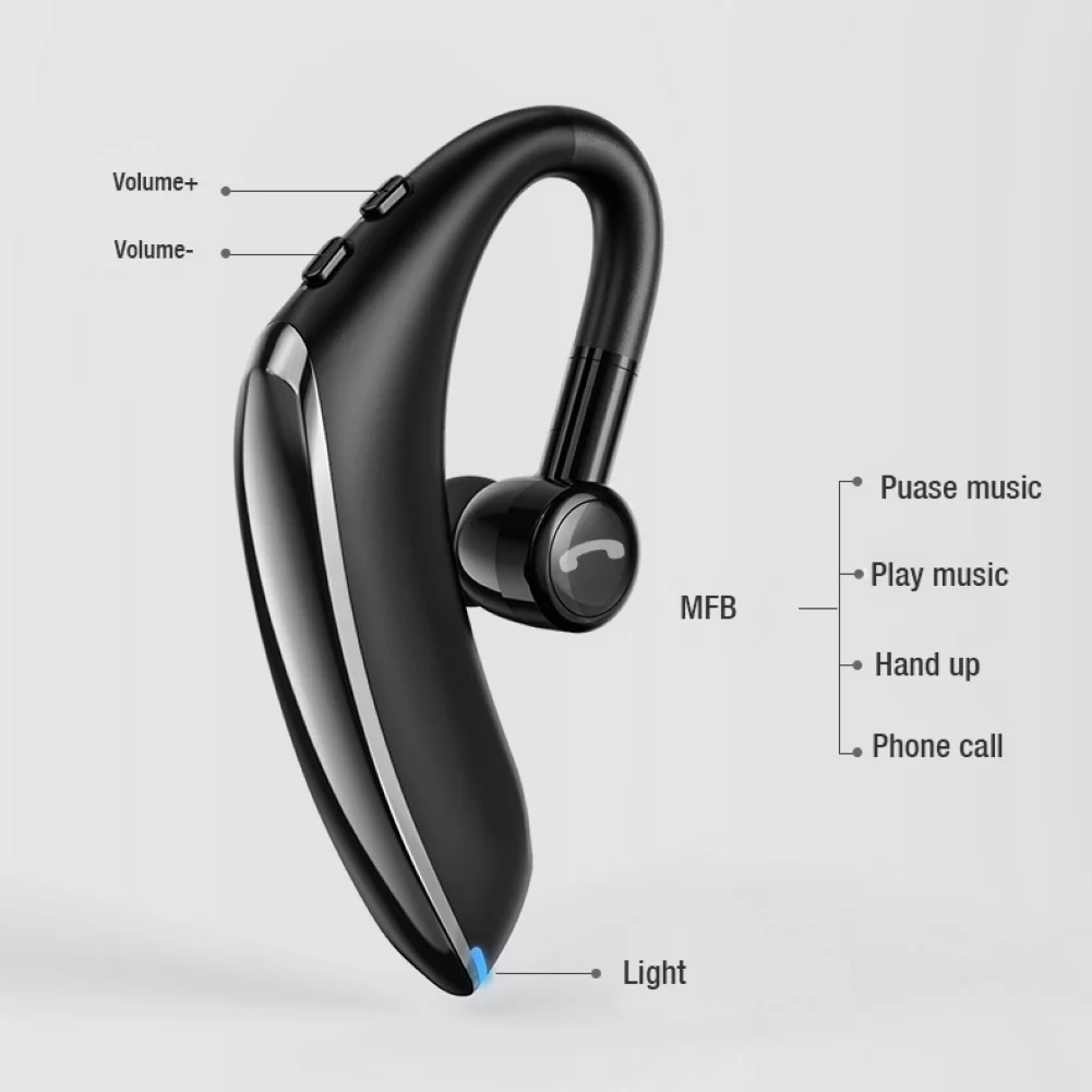 F900 Mini Earhook Беспроводные Bluetooth 5 0 наушники автомобильные для громкой