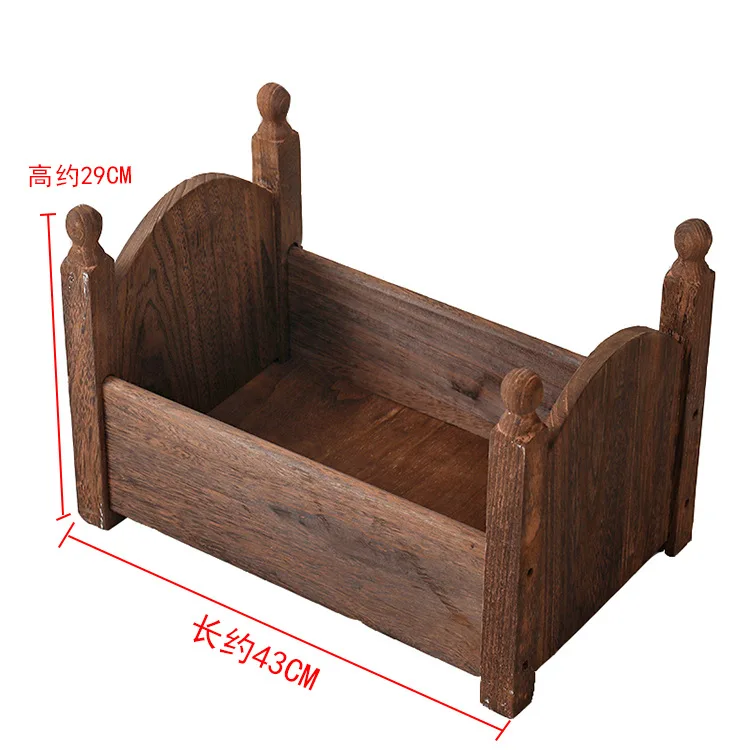 Детский реквизит маленькая кровать 29*43 см фотостудия фотография фазы сто дней