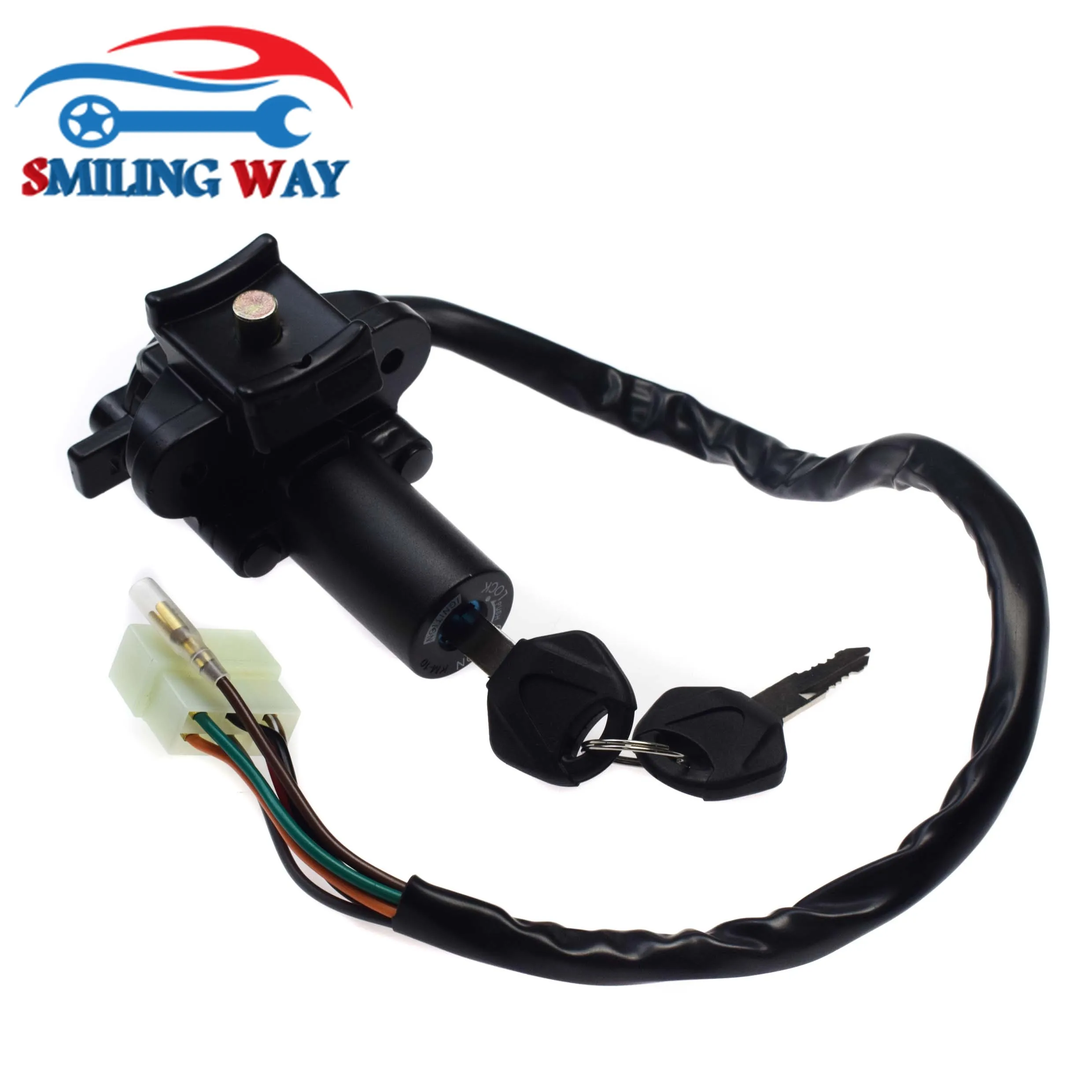 Переключатель зажигания и 2 ключа для Kawasaki Ninja ZX6 ZX7 ZX7R ZX600E ZX750L ZX750M 1993 2002 OE: 27005 1169