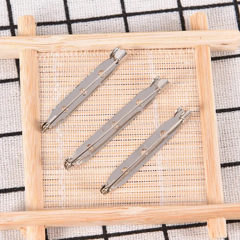 20 шт./лот металлическая брошь сделай сам основа шпильки для задней панели