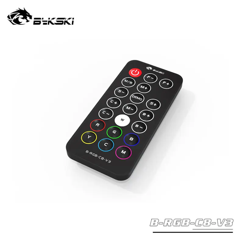 Bykski B-RGB-C8 V2 8 + 4 Каналы 12v RGB светодиодный пульт дистанционного управления с