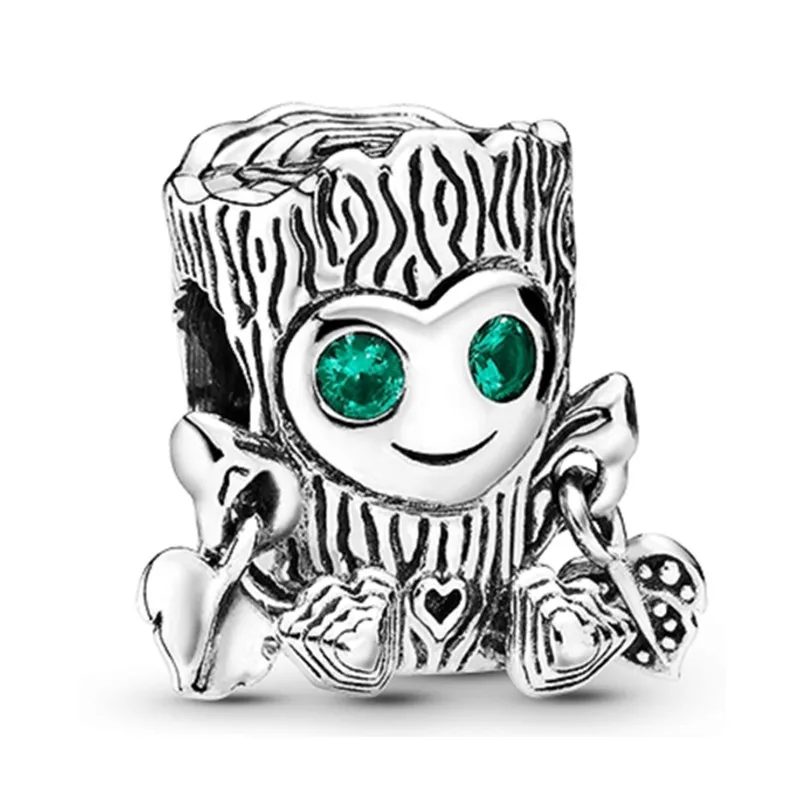 P-551 Новинка осени, подвеска в виде цветка, подходит для браслета pandora, ожерелье в виде маленькой Русалочки, Очаровательная подвеска, сделай сам, ювелирное изделие, подарки для любви - Цвет: P-551