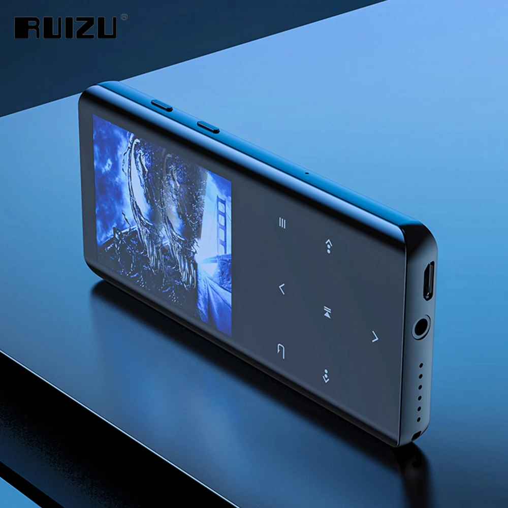 Mp3-плеер RUIZU D18 с Bluetooth Hi-Fi плеер без потерь Портативный аудиоплеер 32 Гб динамиком