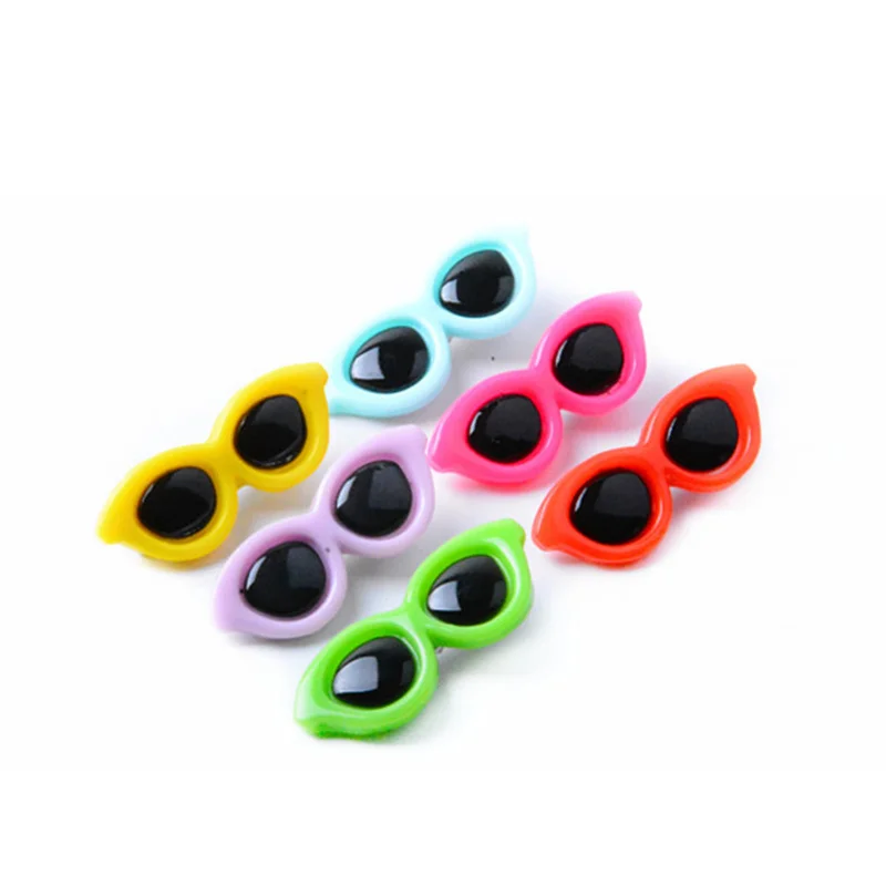 Новые солнцезащитные очки для домашних животных шпилька волос собак модные