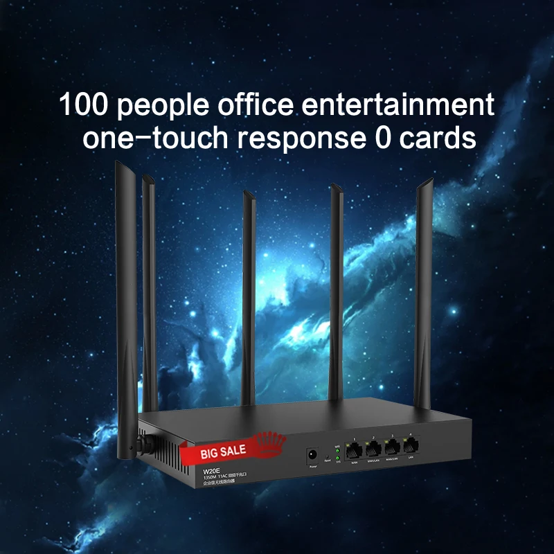 GLW20E AC1350M беспроводной WiFi роутер с 2 4G/5 8G vpn-роутер Поддержка L2TP двухдиапазонный Wifi