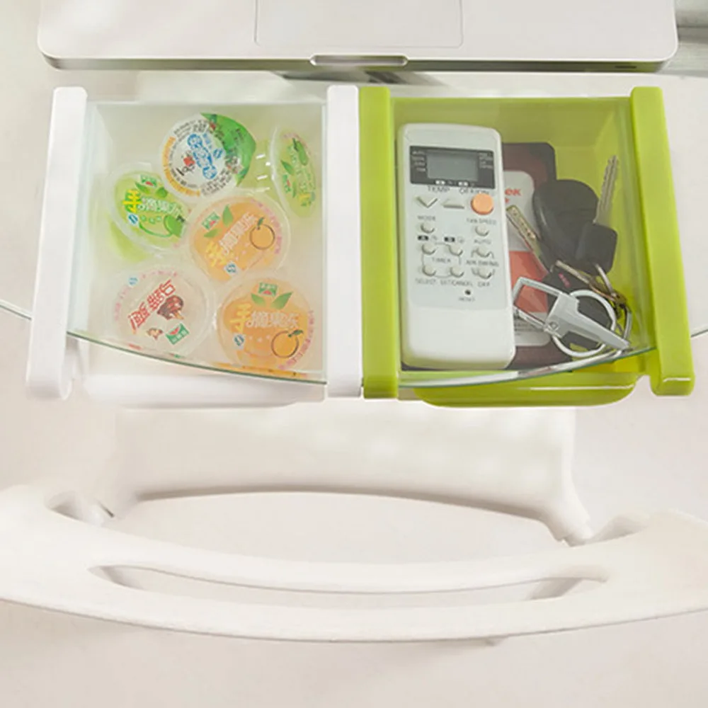 DIDIHOU мини ABS DIY слайд кухонный холодильник морозильник Экономия пространства