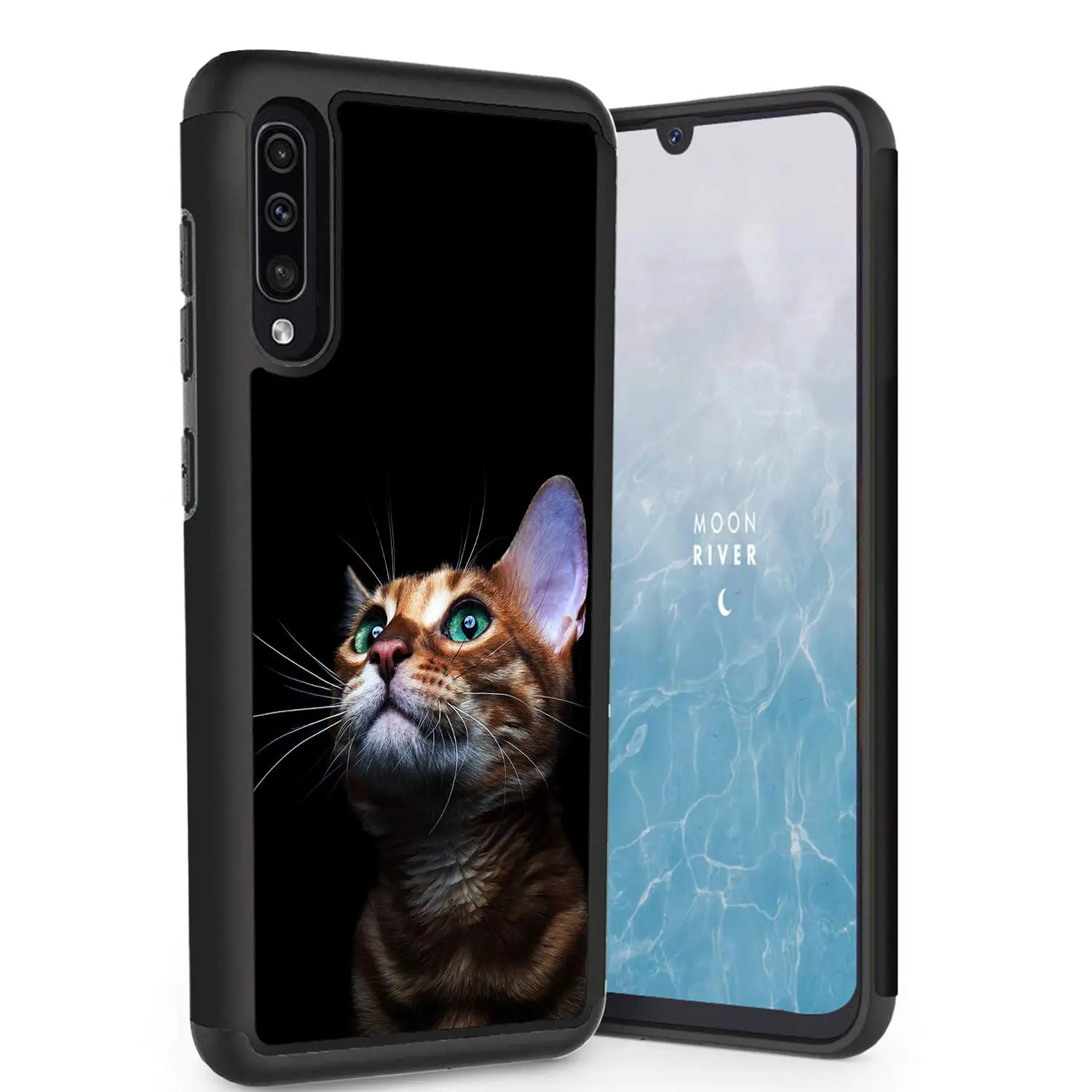 Для Sumsang Galaxy A50 2019 чехол 6 4 &quot двухслойный Защитный Гибридный жесткий защитный