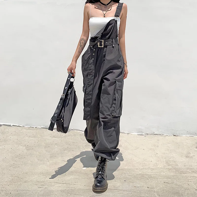 

Black Y2k Pants Hip Hop Jeans Women High Waist Wide Leg Trousers Casual Streetwear Pants Straight Pants Dancer Cargo Pants