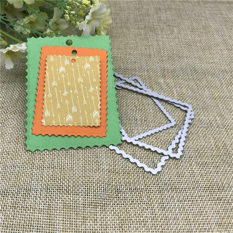 Набор металлических трафаретов для скрапбукинга 3 шт.|Вырубные штампы| |