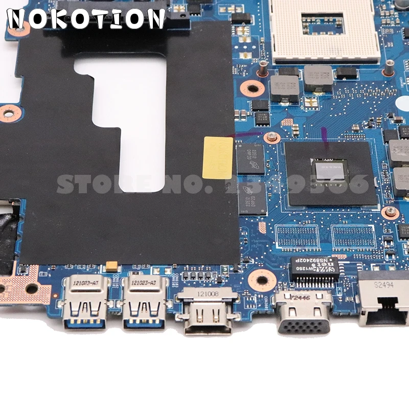 NOKOTION NBMG511001 NB. MG511.001 для acer aspire E1-771G V3-771G V3-771 Материнская плата ноутбука HM77 DDR3 710M видеокарта