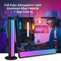 led floor lamp atmosphere table night light strip indoor for home bedside living room lighting decor colorful rgb app control