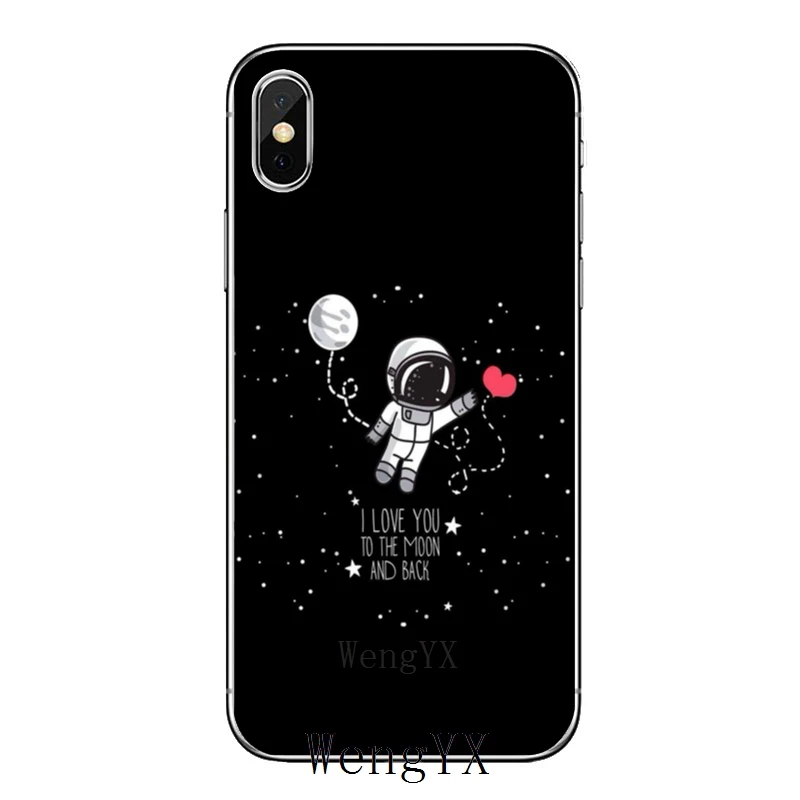 С надписью «I Love You To The Moon And Back(для iPhone 11 pro XR X XS Max 8 7 6s plus SE 5S 5c iPod Touch 5 6 Чехол - Цвет: Moon-And-Back-A-04