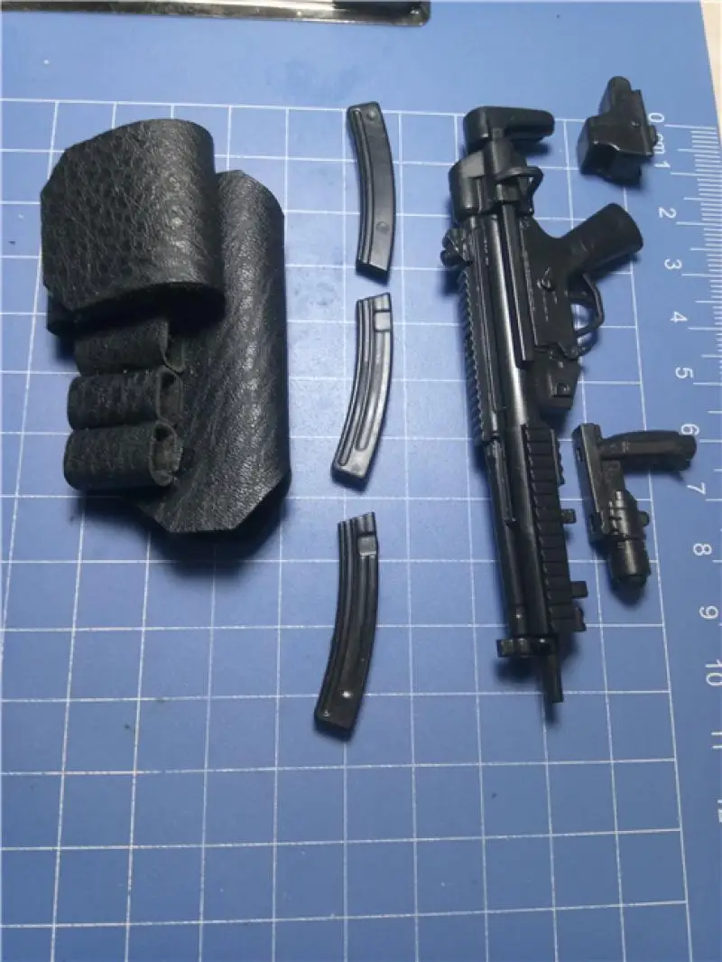 Модель солдата 1/6 кобура MP5 набор новая военная модель DIY с длинным