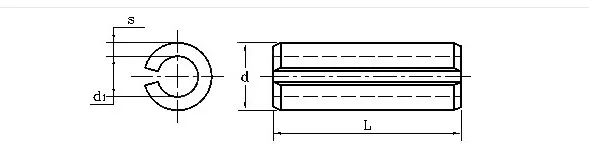 10 50 шт. прямые Пружинные штифты из нержавеющей стали|Булавки| |