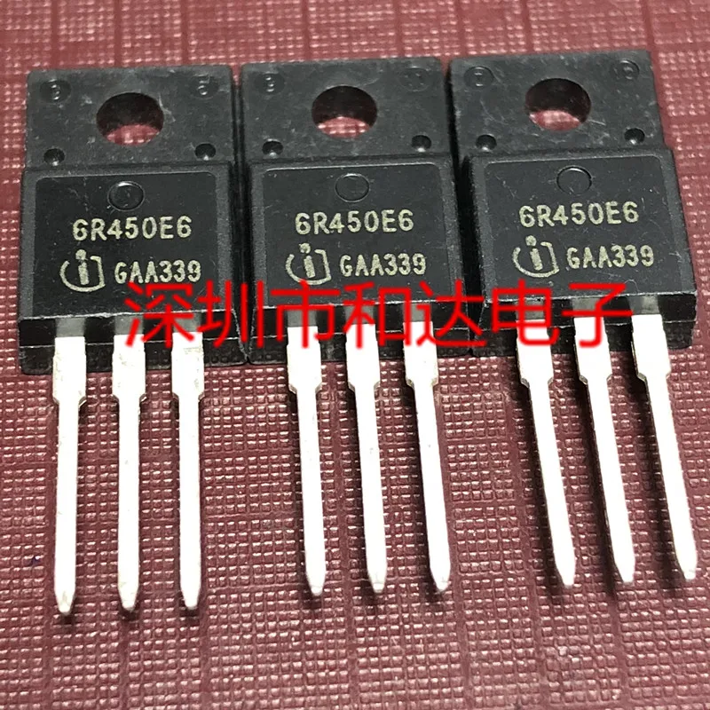 

6R450E6 IPA60R450E6 TO-220F 600V 9.2A