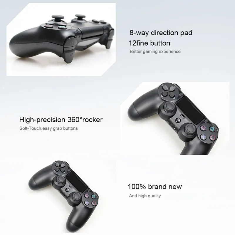 Bluetooth беспроводной/проводной джойстик для PS4 контроллер подходит для mando ps4 консоль для Playstation Dualshock 4 геймпад для PS3